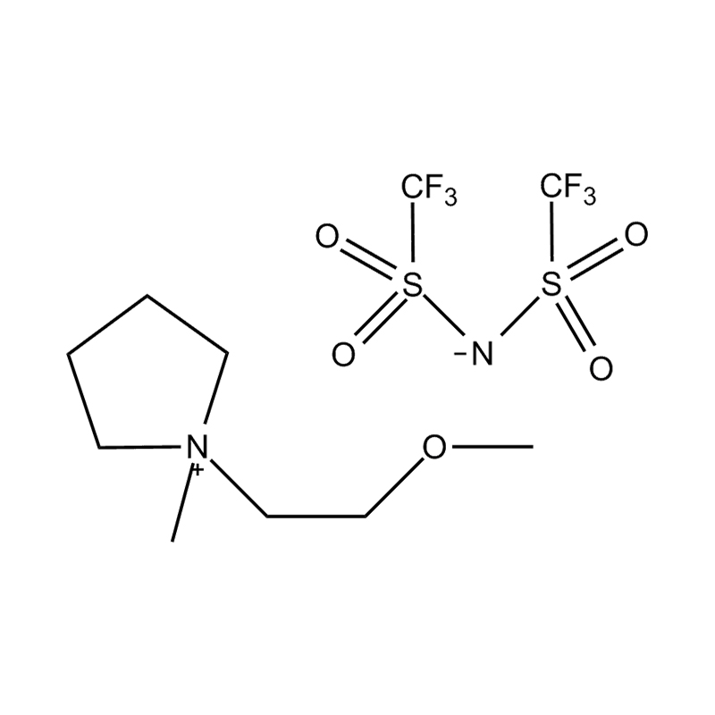 เกลือ N-Methoxyethyl-N-methylpyrrolidinium bis(trifluoromethyl)sulfonamide